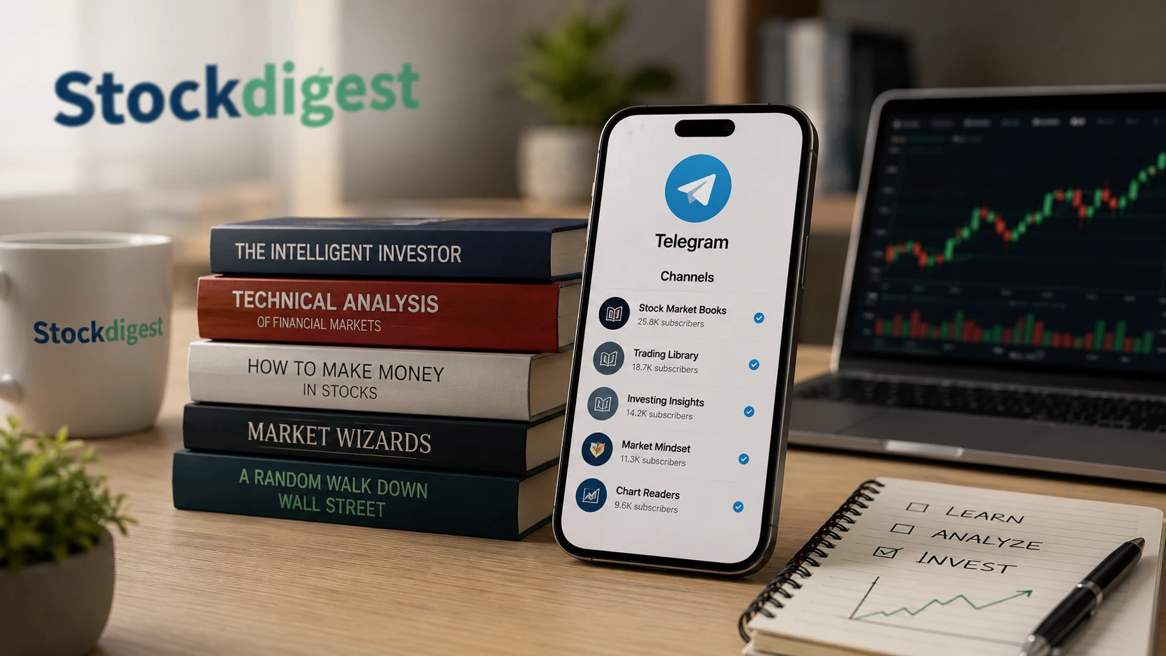 10 Best Telegram Channels For Stock Market Books in 2026